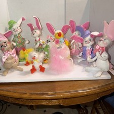 Annalee Easter Rabbit Spring Dolls Duck 2016 17 18 04 Lot 11 Pcs picture