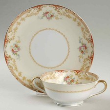 Noritake Lismore Cream Soup & Saucer 1383614 picture