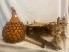 Vintage Handcrafted Musical Instruments From Cameroon African  picture