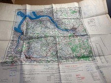 Hamburg Bremen Germany WWII Map GSGS Sheet 1:250,000 Army/Air War Office 1943 picture