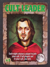 Cult Leader 2010 Ultimate Werewolf Card (NM) picture