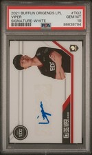 2021 Buffun Origends LPL League of Legends LOL LCK Viper Auto Esports PSA 10 picture