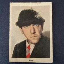 1959 Fleer The Three 3 Stooges #2 Moe Trading Card - Ungraded Raw picture