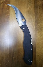 Spyderco Knives Civilian Lockback Black G-10 Stainless C12GS Pocket Knife EDC picture