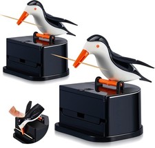 2 Pcs Toothpick Dispenser Woodpecker Toothpick Holder Cute Funny Plastic Bird picture