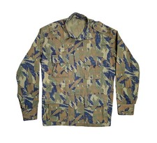 Vintage Brazilian Air Force Blue Lizard Camo Jacket - Medium picture