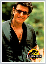 c1990s Jeff Goldblum Jurassic Park Advertisement Promo Postcard picture