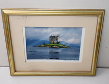 Castle Stalker Loch Linnhe Argyll Photo by Brian Mcintosh Decor Framed 14