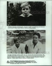 1994 Press Photo Marlon Brando and his mother in his younger years - lrp16826 picture