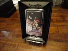 FRANK FRAZETTA A FIGHTING MAN OF MARS FANTASY ART ZIPPO LIGHTER MINT IN BOX picture
