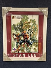 SPIDER-MAN COLLECTIBLE 11x17 PRINT HAND SIGNED STAN LEE Ramos inscribed (16x20) picture