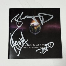 Angels & Airwaves We Don't Need To Whisper Autographed Album Booklet Only Case picture