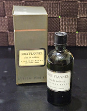 VINTAGE Grey Flannel Geoffrey Beene 1993 Cologne Splash 15ml 0.5oz Mini Box NOS picture