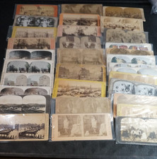 Lot of 32 photos stereoviews picture