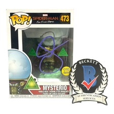 Jake Gyllenhaal Signed Autograph Spider-Man Far From Home Funko Pop 473 Beckett picture