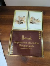 Harrods Impressions of London Playing Cards Made in Austria Double Deck picture