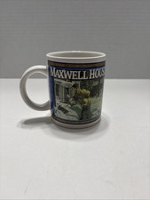 Maxwell House Coffee Mug Cup Houston Harvest Kraft Foods picture