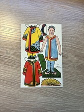 1914 J. Alan Fletcher Postcard #33 Cut Out Paper Doll “San Toy Chinese” picture