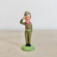 Kitschy 1960's Enesco Imports Boy Scouts of America Porcelain Figurine picture