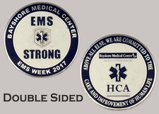 Bayshore Medical Center EMS Week 2017 Challenge Coin  J#29 picture
