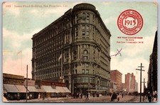 c1910 James Flood Building San Francisco California ANTIQUE Postcard 2448 picture
