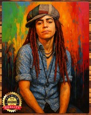 Linda Perry - 4 Non Blondes - Whats Up - Tribute Art - Metal Sign 11 x 14 picture