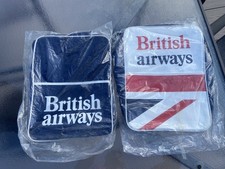 British Airways collectible package – Two shoulder bags and two sets of playing picture