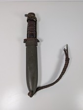 Rare 1940's US M3 trench knife with US M8 BMCO scabbard picture