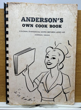 Anderson's Own Cook Book Anderson Indiana Vintage Spiral Cookbook 1952 picture