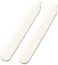 Bone Folder 2 PCS, Real Bone Paper Creaser and Scoring Tool picture