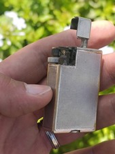 Rare VINTAGE DUNHILL LONDON PETROL LIGHTER – MADE IN SWITZERLAND ✨ picture