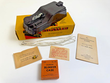 1940's Fleron Signaler Morse Code Bakelite Original Box Blinker Case Booklet picture