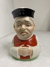 Vintage Toby Mug Made in Czechoslovakia Creamer Pitcher picture