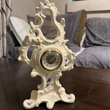 Vintage Narco Porcelain Mantel Clock – West Germany  picture