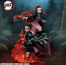 Demon Slayer Xross Link Tanjiro Nezuko Set of 2 Figures New SEGA - US Seller picture
