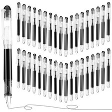 36 Pcs Disposable Fountain Pens, Back to School Quick Drying Ink Pen, Calligr... picture