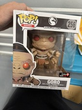 Funko Pop Games Mortal Kombat x #256 Goro 6-inch Vinyl Figure GameStop picture