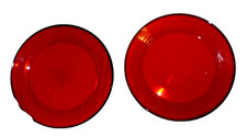 Set of 2 Beautiful Anchor Hocking Royal Ruby Red 10