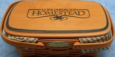 Longaberger 2001 Woven Memories Homestead Basket Lid Liner Protector picture