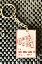 EL BODEGON DE LINO KEY CHAIN TASCA MARISQUERIA SEA FOOD RESTAURANT 1 1/4 X 2 NOS picture