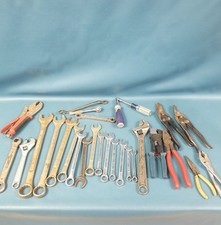 Grandpa's Workbench Stash Wrenches & Pliers & Ratchets Mix Sizes Vintage-Modern picture