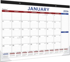 2026 Desk Calendar - Large Desk Calendar 2026, Jan 2026 - Dec 2026, 12 Months Ca picture