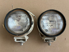 Vintage Grote Utility Work Lights Pair SAE-FONY-91 Implement Lamp Untested picture