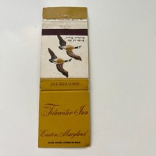 The Tidewater Inn Easton MD Vintage Matchbook Cover TMB83-6 picture