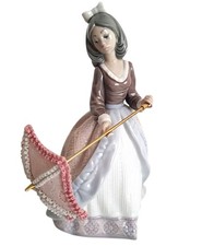 Lladro Figurine, Jolie, Girl with Parasol (5210) 7.8