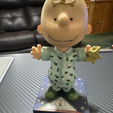 Westland  Peanuts Charlie Brown Northern Nights Figurine 8439 Moon is missing picture