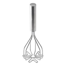 HIC Kitchen 2-in-1 Mix N’Masher Potato Masher, 18/8 Stainless Steel picture