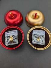 Rare 24k Gold 'Little Apple' Limited Edition Disney Pendants With Chain And Box picture