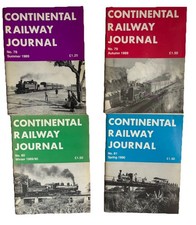 42 Continental Railway Journals Starting -  1989 - 2006.  Various Dates. picture