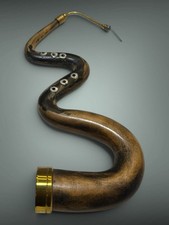 Wood Serpentone Instrument For Oriental Re Magi Court Procession Band 19,5 Cm picture